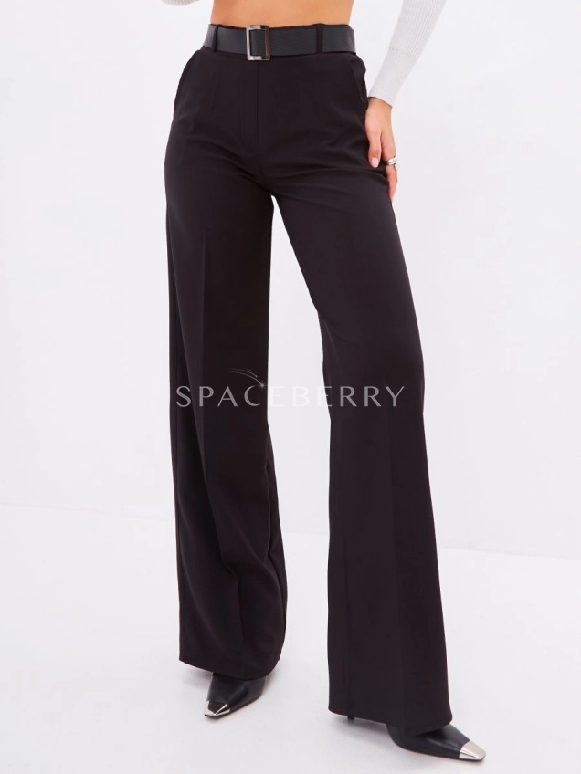Брюки школьные прямые широкие палаццо классические